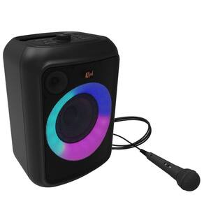 Alto-falante sem fio portátil Klipsch Gig XL com microfone de karaokê