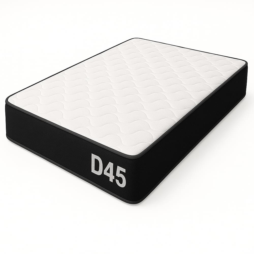 Colchão Viúva Espuma D45 Bordado 17x128x188