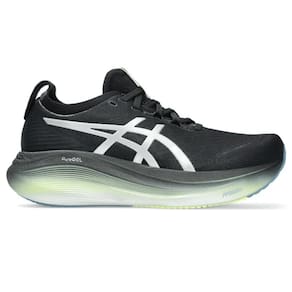 Tênis ASICS GEL-Nimbus 27 Luxe - Feminino - Dourado/Preto