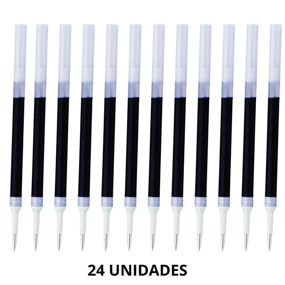 Refil Carga Pentel 0.7Mm Azul 24 Unidades