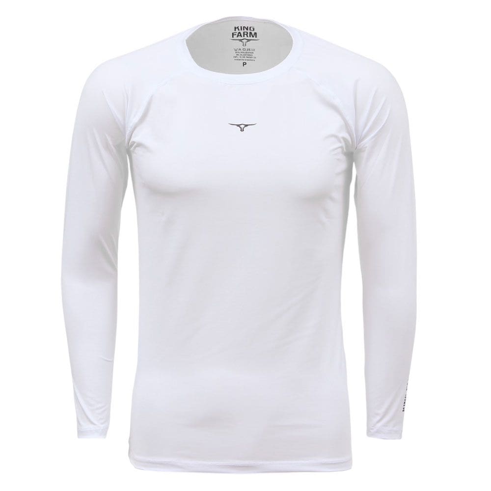 Camiseta Térmica Branca King Farm 37637
