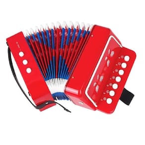 Sanfona Infantil 3 Baixos Acordeon Mini Gaita Estilo Profissional
