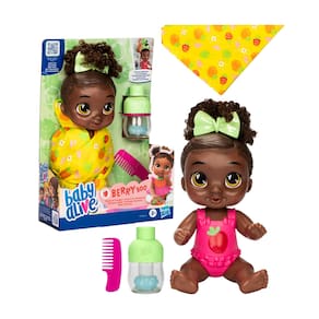 Boneca Baby Alive Bebê Shampoo Berry Boo - Hasbro