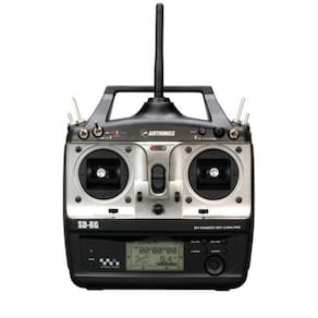 Rádio Controle Aeromodelismo Airtronics 6CH SD-6G 2.4G 90406