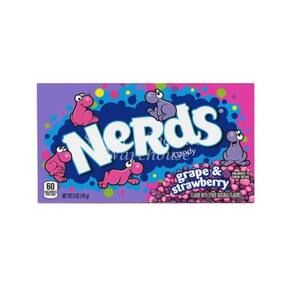 Confeitos Nerds Candy Grape e Strawberry 141g