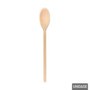 Colher de Bambu Multiuso 35cm - Tudo em Caixa