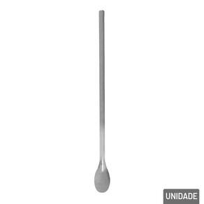 Colher Misturadora Inox 30cm Bailarina Prata - Tudo em Caixa