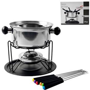 Conjunto Fondue 1000ml 11 Pçs Inox - Tudo em Caixa