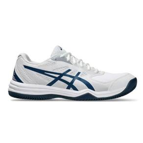 Tênis Asics Court Slide 3 Clay/oc Masculino Branco E Azul