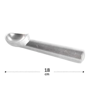 Colher Para Sorvete Alumínio 18x4 Cm - Tudo em Caixa