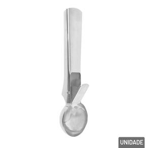 Colher de Sorvete Inox 18cm com Extrator - Tudo em Caixa