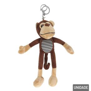 Chaveiro de Pelúcia 24cm Macaco Pernas Longas - Tudo em Caixa