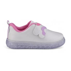 Tênis Infantil Menina de Led Pampili Sneakers Luz 483045 Casual