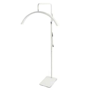 Luminaria Estetica Meia Lua 36W Arco Dentista Salao Beleza Maquiagem Cilios