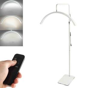 Luminaria Estetica Meia Lua 36W Arco Dentista Salao Beleza Maquiagem Cilios