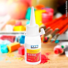 Cola de Silicone 25g Líquida Para Artesanato - Tudo em Caixa