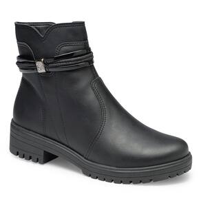 Bota Cano Baixo Mississipi MC812 Feminina - Preto