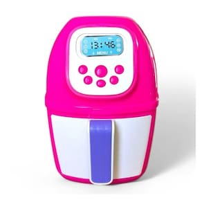 Air Fryer Brinquedo Infantil Bandeja Removível Interativa
