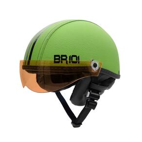Capacete Bike/Scooter Coquinho Br 101 Verde Neon Vision P