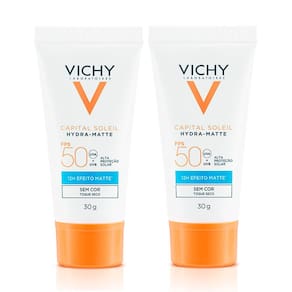 Kit 2 Vichy Capital Soleil Hydra-Matte FPS 50 30ml