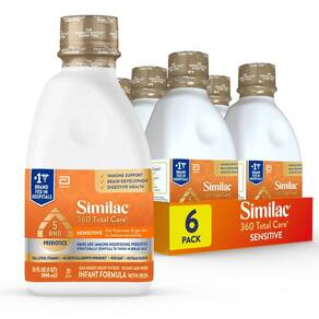 Fórmula infantil Similac 360 Total Care Sensitive 960 ml x6