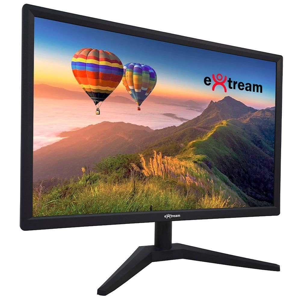 Monitor Extream 19, Led, Hd, 5Ms, Hdmi, Vga, Vesa