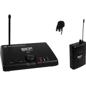 Microfone Sem Fio Uhf De Lapela Mini-iii, Distância...