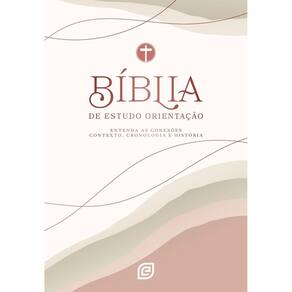 Biblia de Estudo Orientacao - Capa Rose Olive - Versao Nvi 2001 (nova Versa