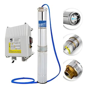 Motobomba Caneta Submersa Poço Ebara 4bpl-21 1,5 Cv Mono C/ Box