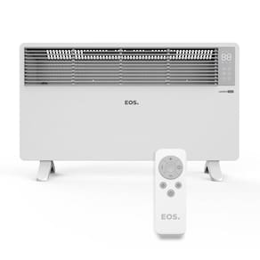 Aquecedor Elétrico EOS Comfort Heat com Painel Digital para Piso e Parede com Tecnologia Convector 2000W EAQ04 220V