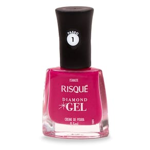 Esmalte Risqué Diamond Gel Cor Creme de Pitaya Cremoso 9,5ml