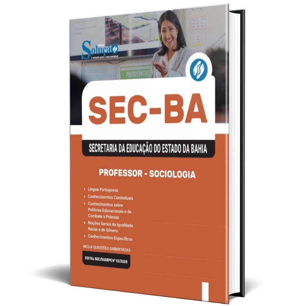 Apostila Sec-Ba 2025 Professor Sociologia