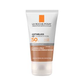 Protetor Solar Anthelios Anti-idade AE-Pigmentation Clareador FPS 50 Cor Morena 40g
