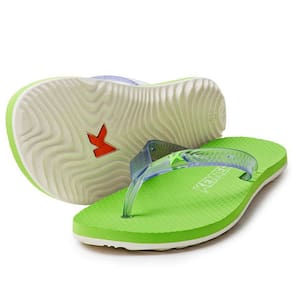Chinelo Kenner New Summer Masculino - Verde e Branco