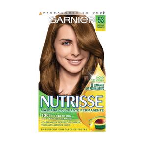 Tintura Creme Nutrisse Garnier Castanho Caramelo 53 Kit