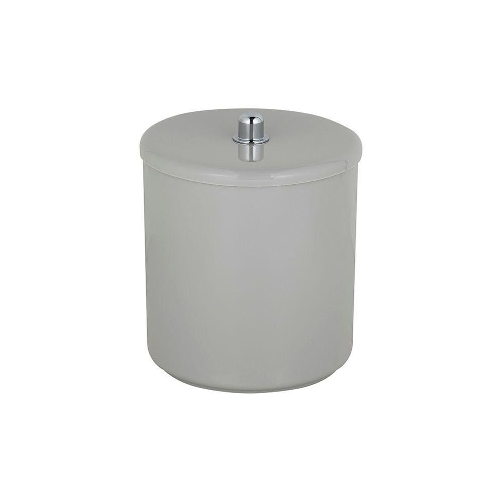 Lixeira Astra Ct4 6l Redonda Cinza