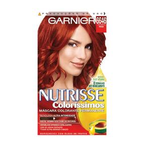 Tintura Nutrisse Louro Escuro Acaju Ultra Vermelho 6646 Kit