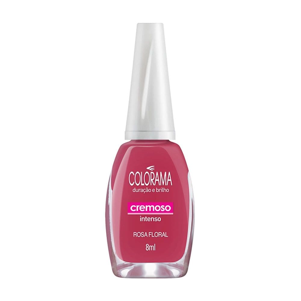 Esmalte Colorama Cor Rosa Floral com 8ml