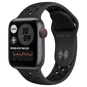 REEMBALADO: Apple Watch Series 6 40Mm CX CINZA Pulseira Esportiva Nike CZ-Carvão/PT