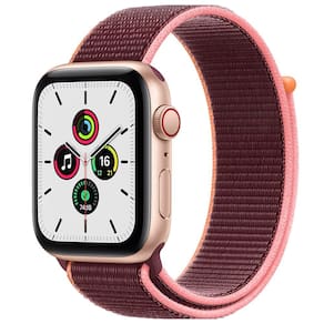 REEMBALADO: Apple Watch Se 44 Mm Pulseira Loop Esportiva Ameixa