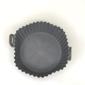 Forma de Silicone para Air Fryer 16cm Antiaderente Redonda