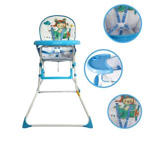 Cadeira Alta Alimentação Infantil Porta Copo Papá Azul Avião