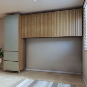 Cozinha Completa Rainha 5 Portas 2 Gavetas 100% Mdf Verde/Natural Rainha - Nesher