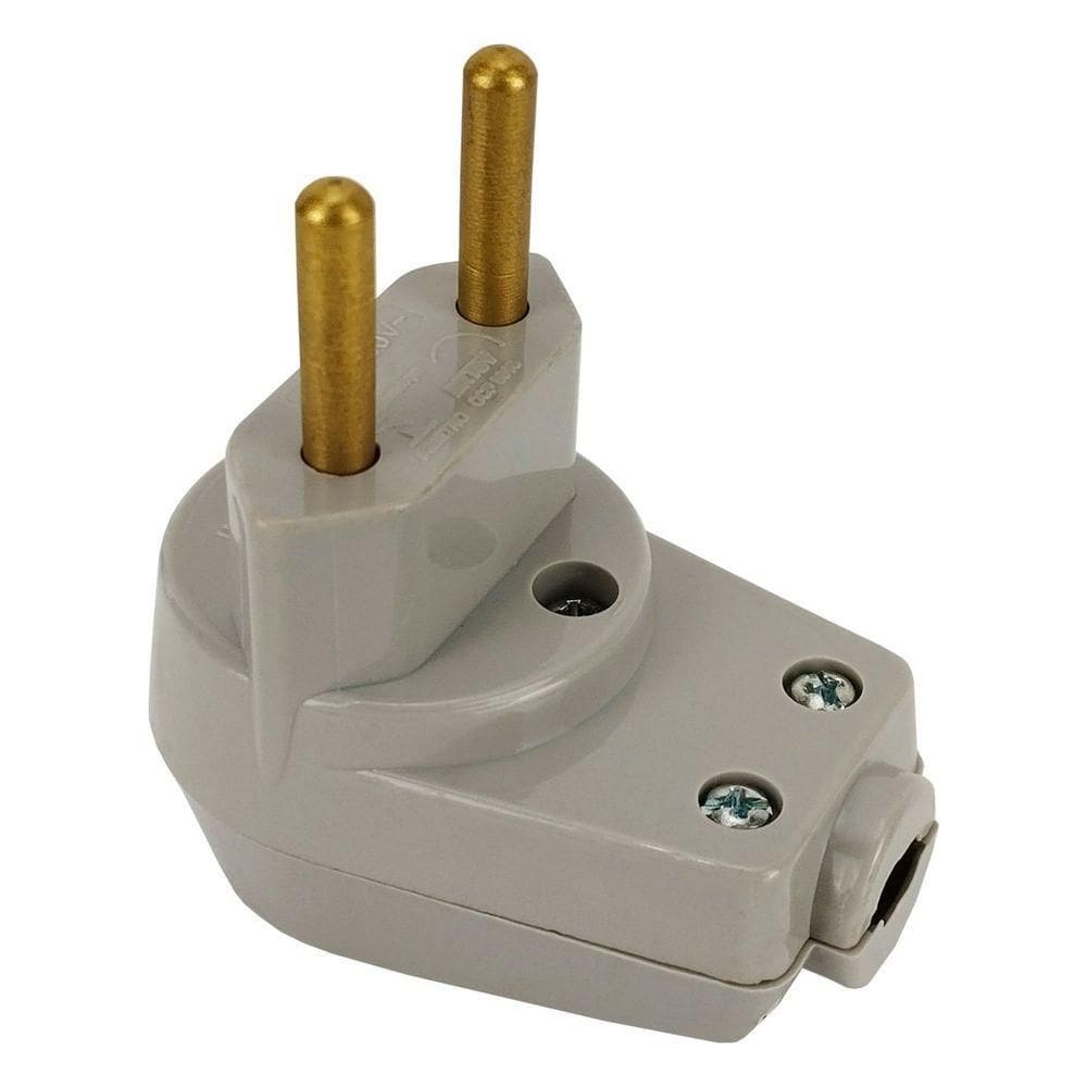 Plug Pino Macho 20a 2 Pinos
