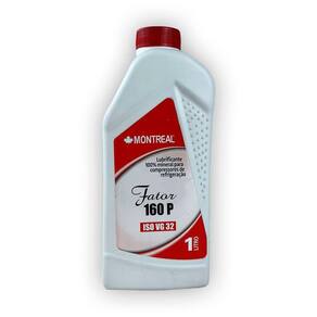 Óleo Mineral Montreal Para Compressor 160 P Iso Vg 32 1l