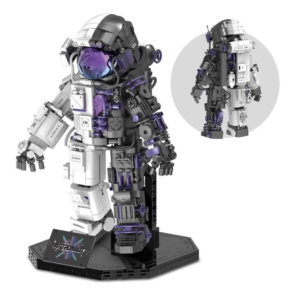 Blocos De Construção De Astronautas Espaciais 1185 Pcs