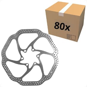 80 UNIDADES Disco Rotor De Freio A Disco Mecânico e Hidráulico 160mm Bike Parafusos