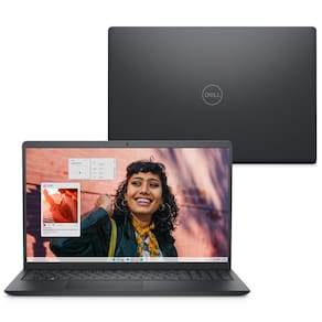 Notebook Dell Inspiron 15.6" Full HD Intel Core 3-100U 8GB 1TB SSD Win 11 Preto Carbono I15-I3100-M25P