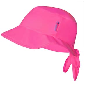 Chapéu Praia Viseira Infantil Proteção UV Liso Cores Tip Top