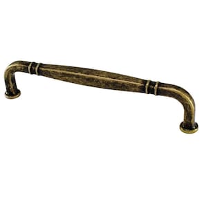 Puxador para Móveis Alça Ouro Velho Tamboreado 1767 Grenade Armários Gavetas Torralba